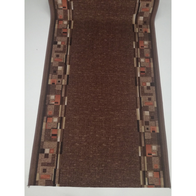 CHODNIK PODGUMOWANY BOMBAY CIEMNY BRĄZOWY 67 CM AW