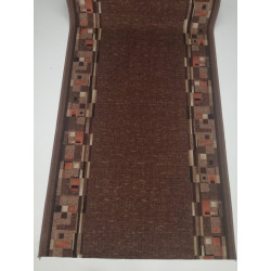 CHODNIK PODGUMOWANY BOMBAY CIEMNY BRĄZOWY 80 CM AW