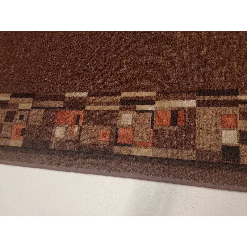 CHODNIK PODGUMOWANY BOMBAY CIEMNY BRĄZOWY 80 CM AW
