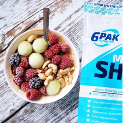 6PAK MILKY SHAKE WHEY 700G PYSZNE BIAŁKO NA ODCHUDZANIE WPC CIASTECZKO
