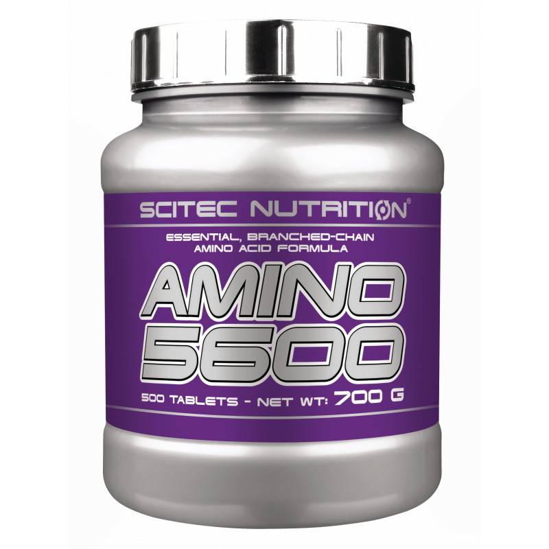 SCITEC AMINO 5600 500 TAB AMINOKWASY MOCNE SIŁA BCAA EAA MOCNE AMINOKWASY