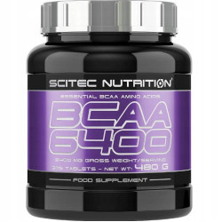Scitec BCAA 6400 375 tabletek Aminokwasy Rozgałęzione Regeneracja