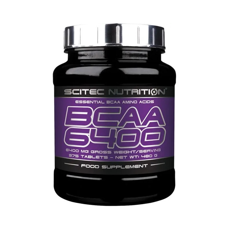 Scitec BCAA 6400 375 tabletek Aminokwasy Rozgałęzione Regeneracja