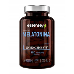 MELATONINA 1000 MCG 120 NOCY SEN SZYBKIE ZASYPIANIE KORTYZOL WYBUDZANIE