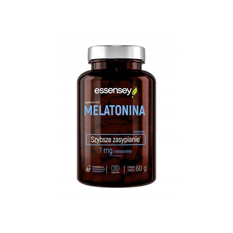MELATONINA 1000 MCG 120 NOCY SEN SZYBKIE ZASYPIANIE KORTYZOL WYBUDZANIE
