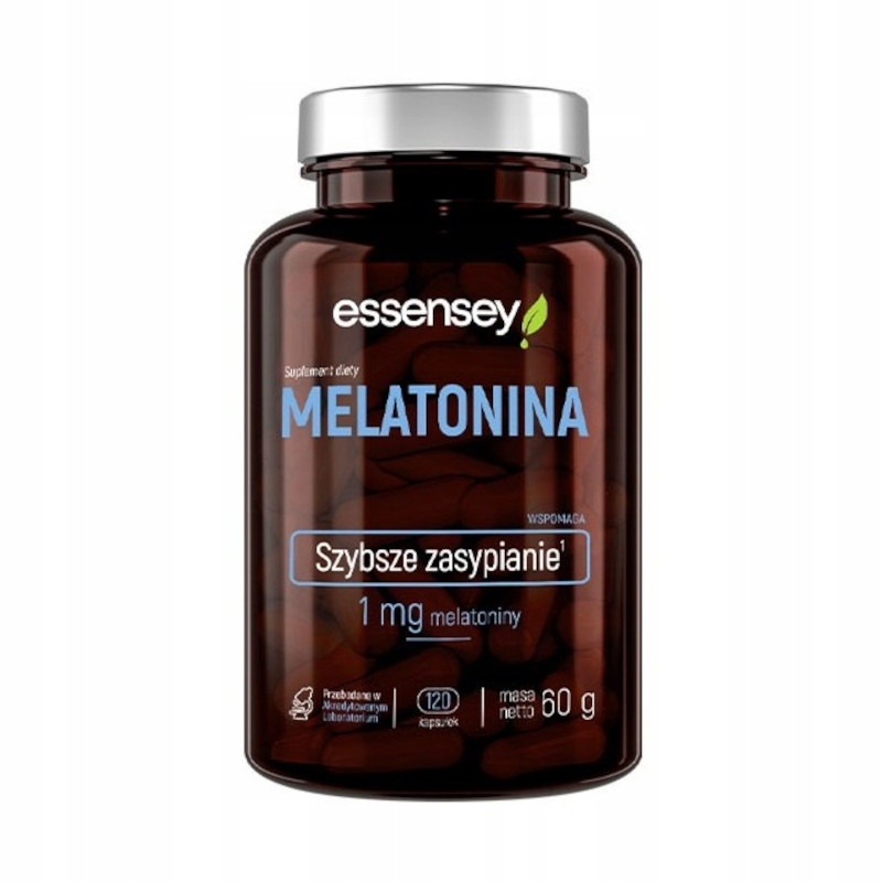 MELATONINA 1000 MCG 120 NOCY SEN SZYBKIE ZASYPIANIE KORTYZOL WYBUDZANIE