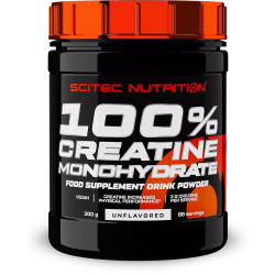 SCITEC NUTRITION 100% CREATINE MONOHYDRATE 300g MONOHYDRAT KREATYNY PURE