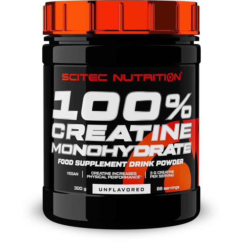 SCITEC NUTRITION 100% CREATINE MONOHYDRATE 300g MONOHYDRAT KREATYNY PURE
