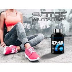 ZMA Scitec ZMB6 60 CAPS MAGNEZ CYNK B6 SEN LIBIDO TESTOSTERON ENERGIA