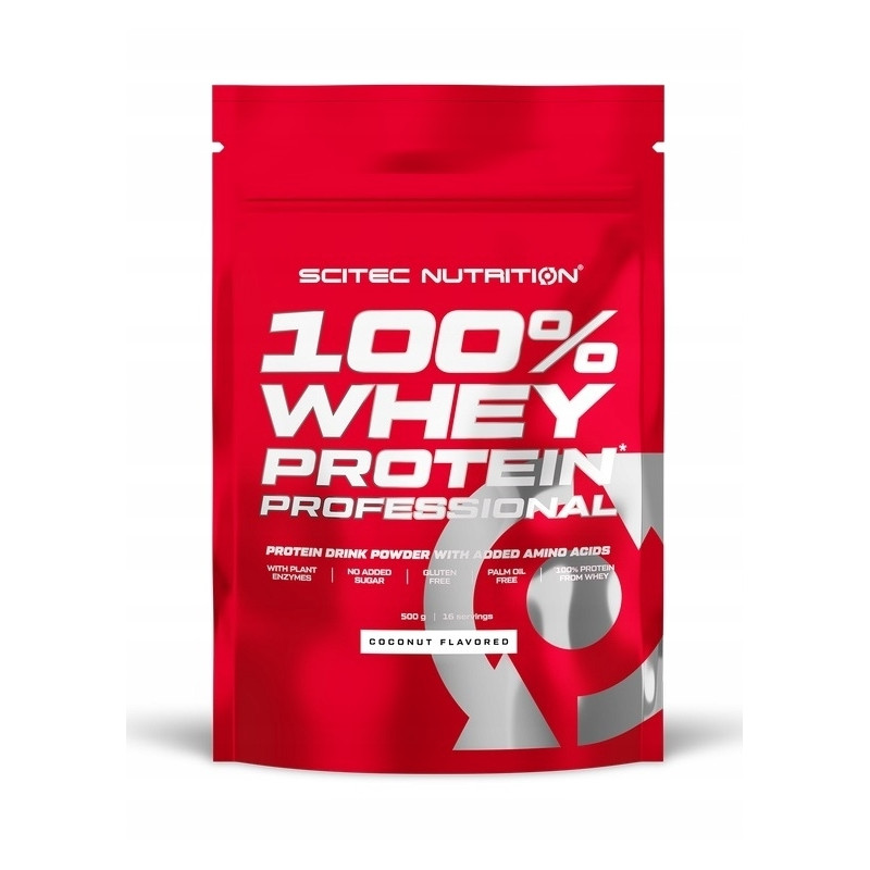 Scitec 100% Whey Protein Profesional WPC WPI Białko - kokos