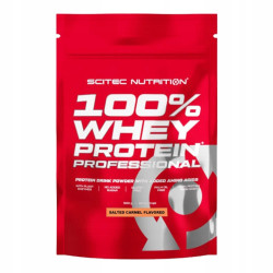 Scitec 100% Whey Protein Profesional WPC WPI Białko - słony caramel