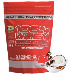 Scitec 100% Whey Protein Profesional WPC WPI Białko - czekolada kokos