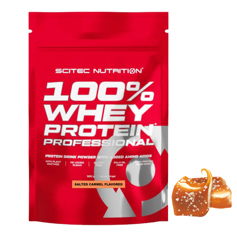 Scitec 100% Whey Protein Proffesional WPC WPI Białko - masło orzechowe