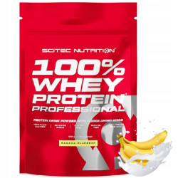 Scitec 100% Whey Protein Profesional WPC WPI Białko - banan