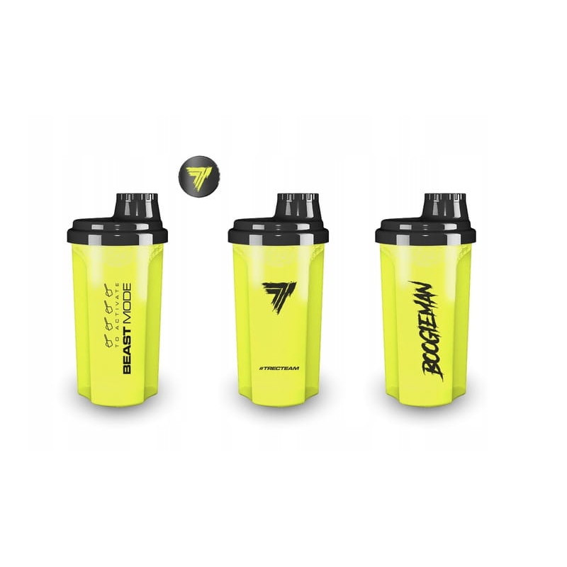 TREC SHAKER 053 YELLOW BOOGIEMAN 700 ml SZCZELNY SOLIDNY ATRAKCYJNY
