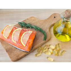 OMEGA 3 + WITAMINA D3 FORTE MAX PORCJA ODPORNOŚĆ SERCE ZĘBY NA 90 DNI TRAN