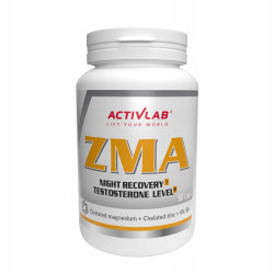 ACTIVLAB ZMA 90 KAPS - LIBIDO TESTOSTERON SIŁA MAGNEZ CYNK B6 SEN