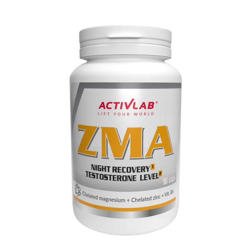 ACTIVLAB ZMA 90 KAPS - LIBIDO TESTOSTERON SIŁA MAGNEZ CYNK B6 SEN ACTIVLAB ZMA 90 KAPS - LIBIDO TESTOSTERON SIŁA MAGNEZ CYNK B6 SEN