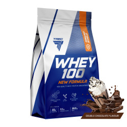 TREC WHEY 100 NEW FORMULA 700g BIAŁKO WPC PROTEIN BCAA EAA GLUTAMINA WPI