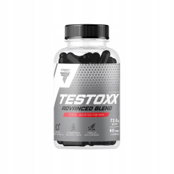 TREC TESTOXX BOOSTER TESTOSTERONU CYNK MACA ASHWAGANDHA TRIBULUS ŻEŃ-SZEŃ