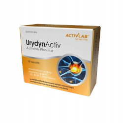 ACTIVLAB URYDYNACTIV BÓL KRĘGOSŁUPA BÓLE STAWÓW NERWOBÓLE URYDYNA 30 CAPS
