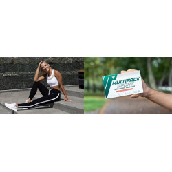 WITAMINY I MINERAŁY DLA SPORTOWCÓW Trec Multipack Sport Day/Night 60 kaps