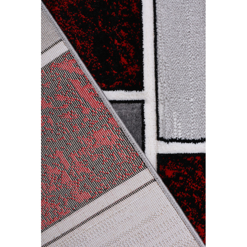 Dywan Cosmic Carving 5078 GREY RED 80x150cm Dywan Cosmic Carving 5078 GREY RED 80x150cm