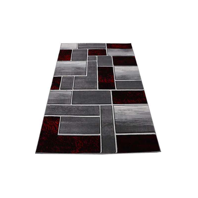 Dywan Cosmic Carving 5078 GREY RED 80x150cm Dywan Cosmic Carving 5078 GREY RED 80x150cm