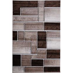 Dywan Cosmic Carving 5078 CREAM BROWN 60x110cm