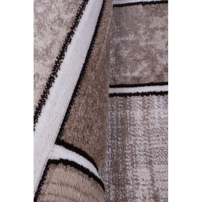 Dywan Cosmic Carving 5078 CREAM BROWN 60x110cm