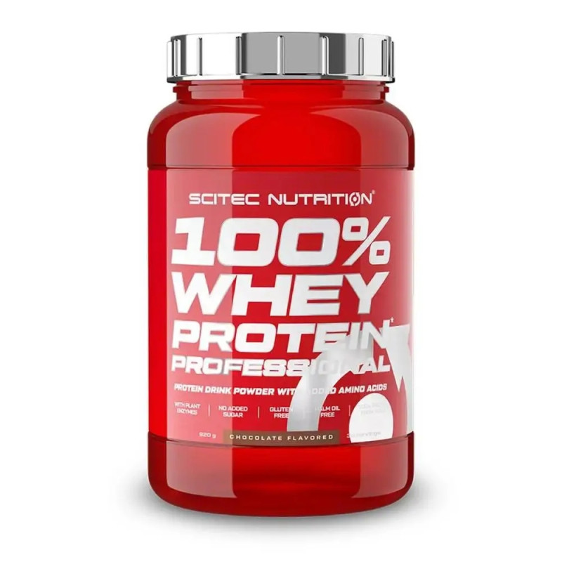 SCITEC 100% WHEY PROTEIN PROFESSIONAL 920g PYSZNE BIAŁKO BANAN