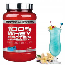 SCITEC 100% WHEY PROTEIN PROFESSIONAL 920g PYSZNE BIAŁKO WANILIA