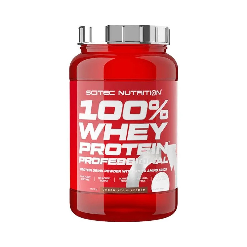 SCITEC 100% WHEY PROTEIN PROFESSIONAL 920g PYSZNE BIAŁKO CZEKOLADA