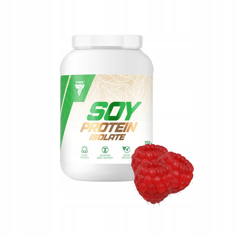 TREC SOY PROTEIN 750g BIAŁKO SOJOWE WPI WEGE AMINOKWASY BCAA EAA KARNITYNA