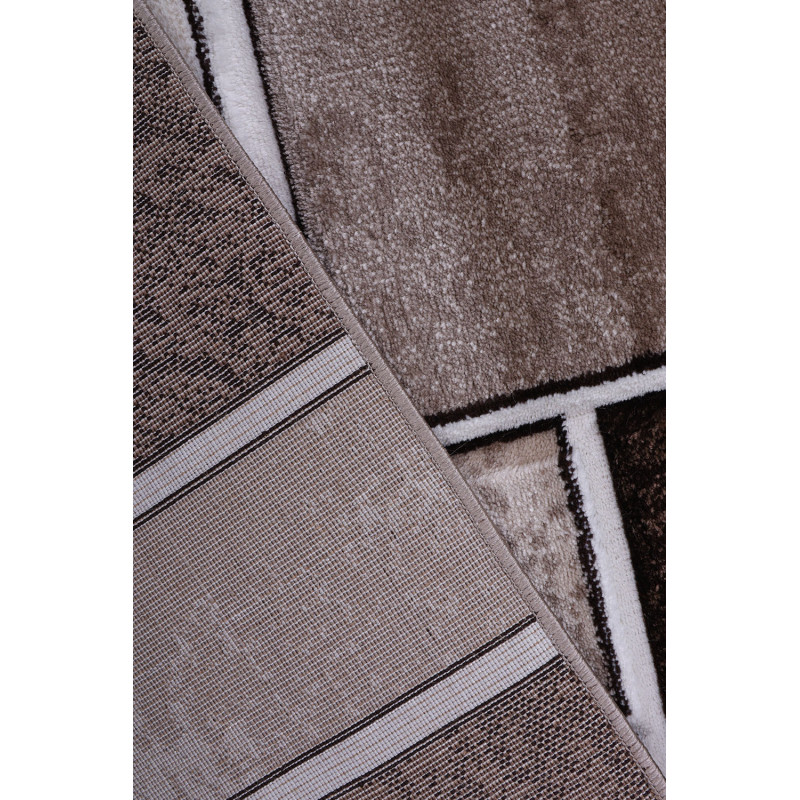 Dywan Cosmic Carving 5078 CREAM BROWN 60x110cm