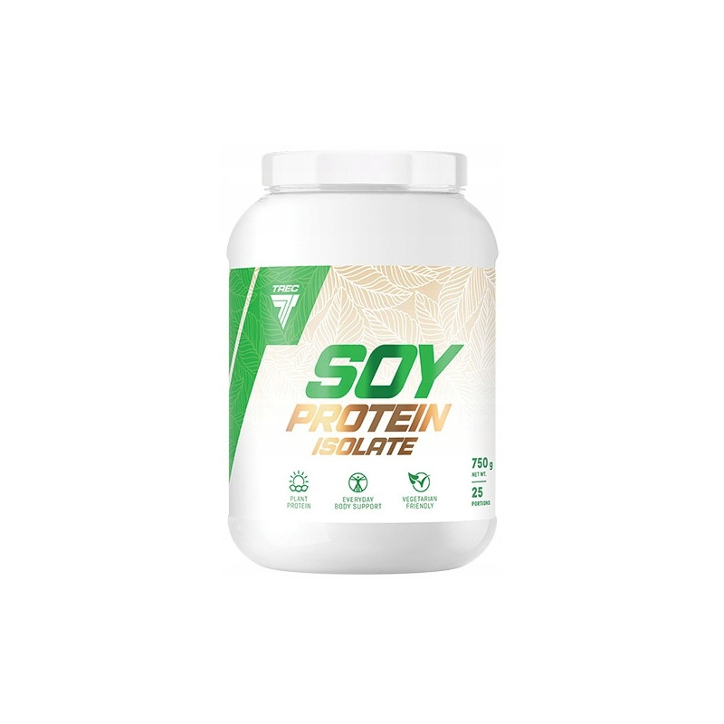 TREC SOY PROTEIN 750g BIAŁKO SOJOWE WPI WEGE AMINOKWASY BCAA EAA KARNITYNA