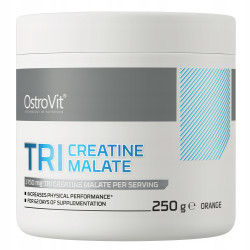 Ostrovit Tri-Creatine Malate JABŁCZAN KREATYNY PURE 250g - pomarańcz