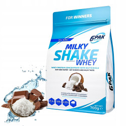 6PAK MILKY SHAKE WHEY 700G PYSZNE BIAŁKO NA ODCHUDZANIE WPC CHOCOLATE COCO 6PAK MILKY SHAKE WHEY 700G PYSZNE BIAŁKO NA ODCHUDZANIE WPC CHOCOLATE COCO