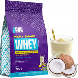 6PAK MILKY SHAKE WHEY 700G PYSZNE BIAŁKO NA ODCHUDZANIE WPC COCONUT
