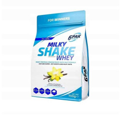 6PAK MILKY SHAKE WHEY 700G PYSZNE BIAŁKO NA ODCHUDZANIE WPC WANILIA