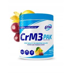 JABŁCZAN KREATYNY CRM3 KREATYNA CREATINE TCM TRI CREATINE CYT-WIŚNIA 500g