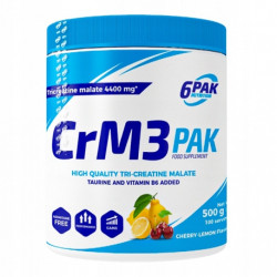 JABŁCZAN KREATYNY CRM3 KREATYNA CREATINE TCM TRI CREATINE CYT-WIŚNIA 500g