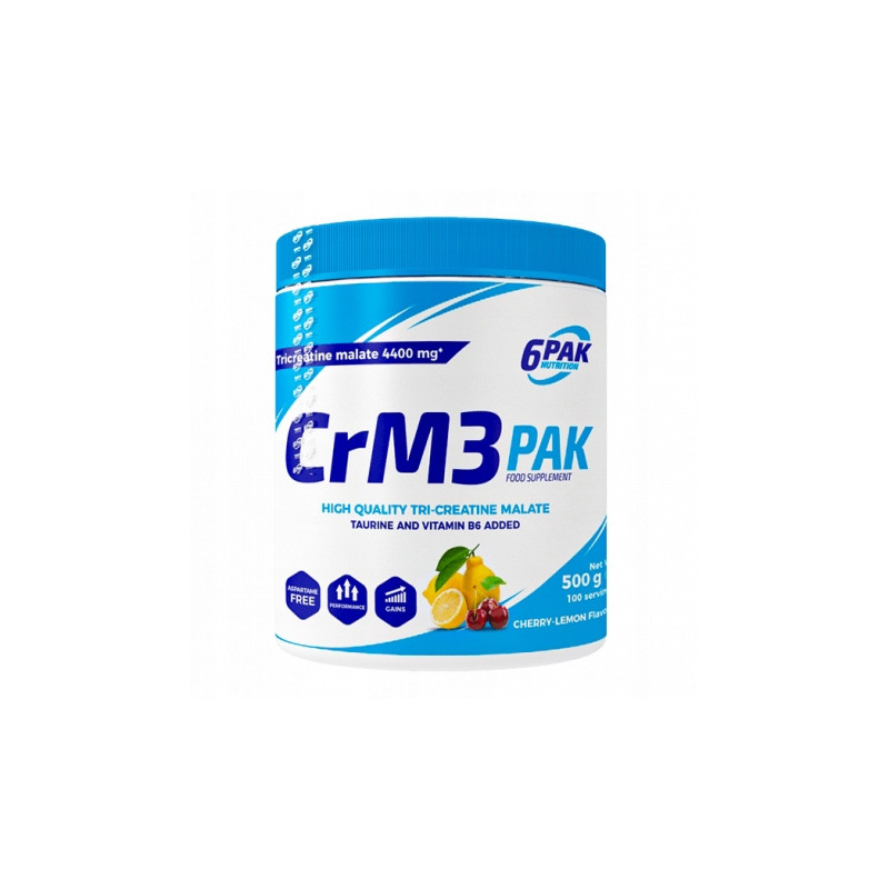 JABŁCZAN KREATYNY CRM3 KREATYNA CREATINE TCM TRI CREATINE CYT-WIŚNIA 500g