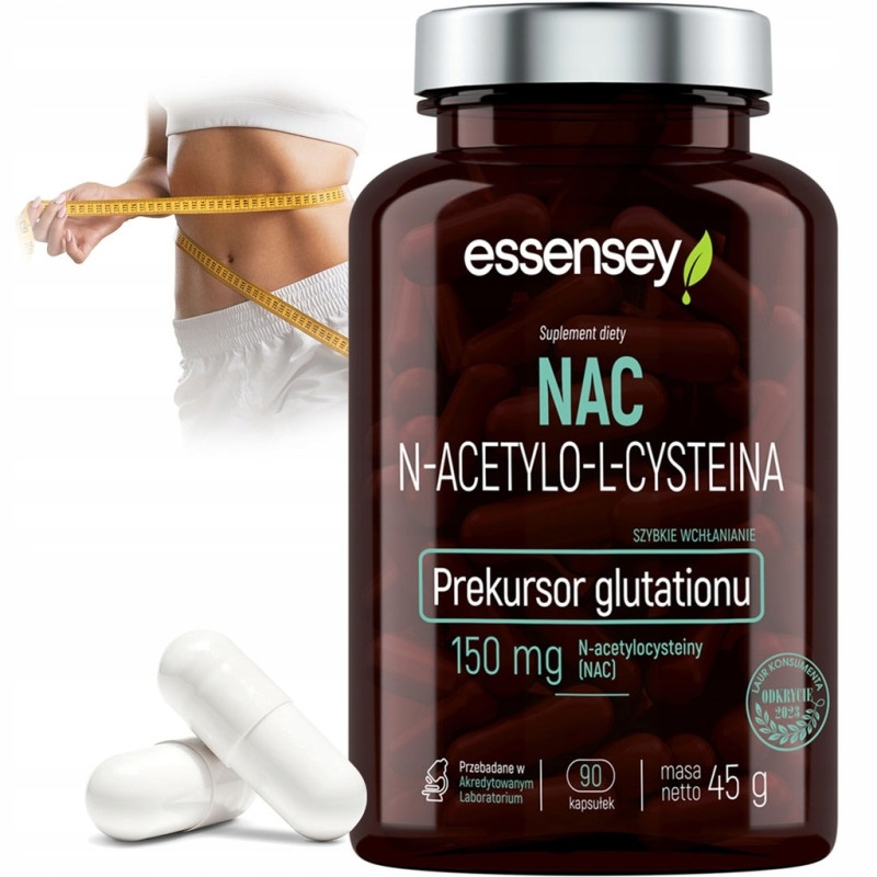 NAC SZYBKOWCHŁANIALNY GLUTATION N-ACETYL L-CYSTEINA NA 90cap WĄTROBA WEGE NAC SZYBKOWCHŁANIALNY GLUTATION N-ACETYL L-CYSTEINA NA 90cap WĄTROBA WEGE