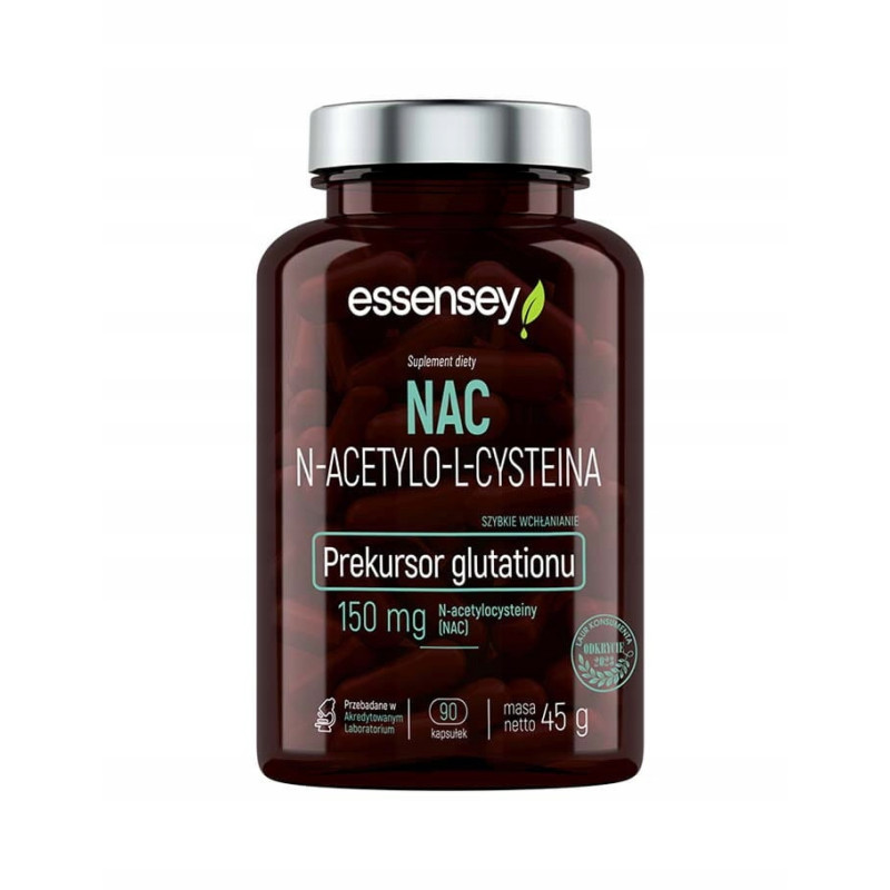 NAC SZYBKOWCHŁANIALNY GLUTATION N-ACETYL L-CYSTEINA NA 90cap WĄTROBA WEGE NAC SZYBKOWCHŁANIALNY GLUTATION N-ACETYL L-CYSTEINA NA 90cap WĄTROBA WEGE
