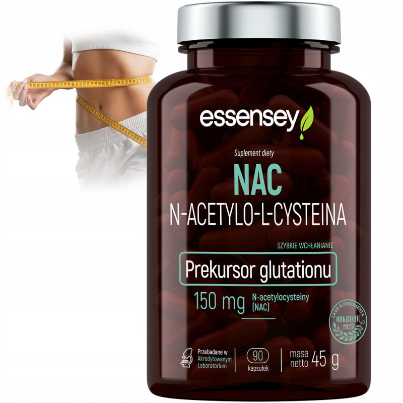 NAC SZYBKOWCHŁANIALNY GLUTATION N-ACETYL L-CYSTEINA NA 90cap WĄTROBA WEGE NAC SZYBKOWCHŁANIALNY GLUTATION N-ACETYL L-CYSTEINA NA 90cap WĄTROBA WEGE