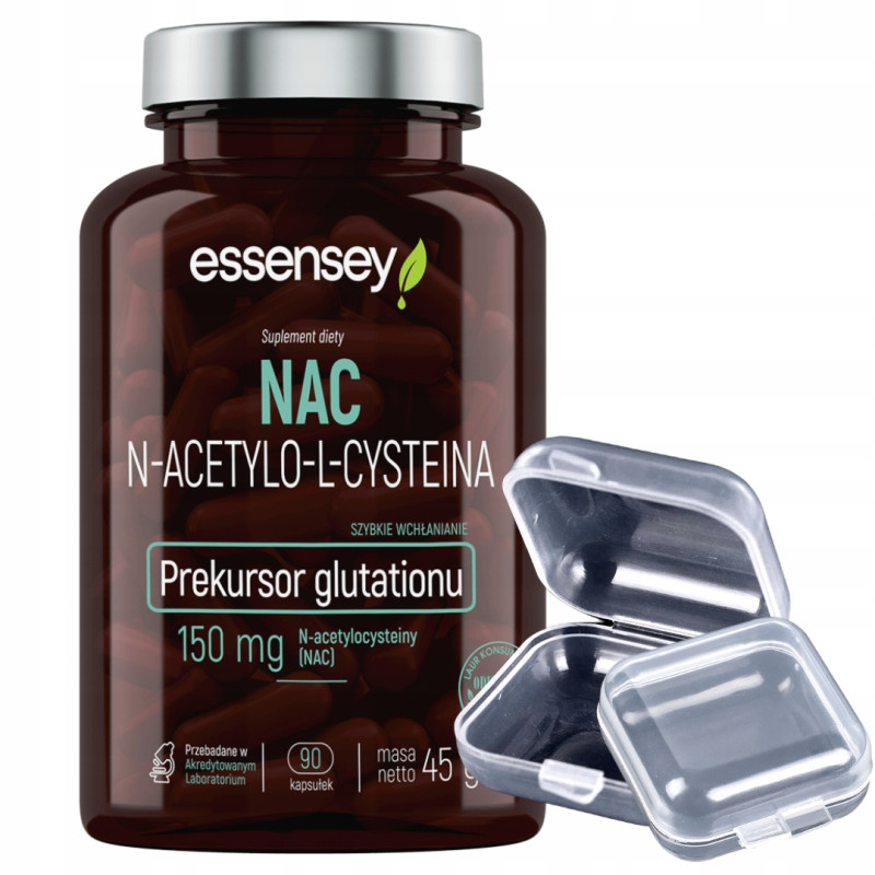 NAC SZYBKOWCHŁANIALNY GLUTATION N-ACETYL L-CYSTEINA NA 90cap WĄTROBA WEGE NAC SZYBKOWCHŁANIALNY GLUTATION N-ACETYL L-CYSTEINA NA 90cap WĄTROBA WEGE