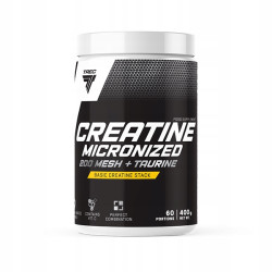 TREC CREATINE MICRONIZED + TAURINE KREATYNA NA MASĘ SIŁĘ TAURYNA 400g PURE TREC CREATINE MICRONIZED + TAURINE KREATYNA NA MASĘ SIŁĘ TAURYNA 400g PURE