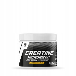 TREC CREATINE MICRONIZED + TAURINE KREATYNA NA MASĘ SIŁĘ TAURYNA 200g PURE