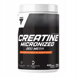 TREC CREATINE 200mesh 133 porcje Kreatyna 400 kaps monohydrat w kapsułkach